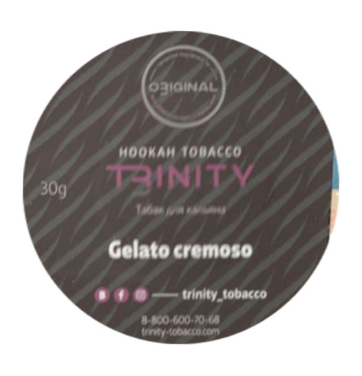 Табак Trinity - Сливочное Мороженое (Gelato Cremoso) фото
