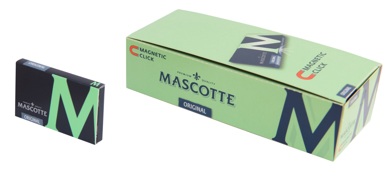 Бумага сигаретная Mascotte- Gomme 100 (M-Series) 100x20 фото