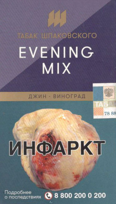 Табак Шпаковского- Evening Mix (Джин - Виноград) фото