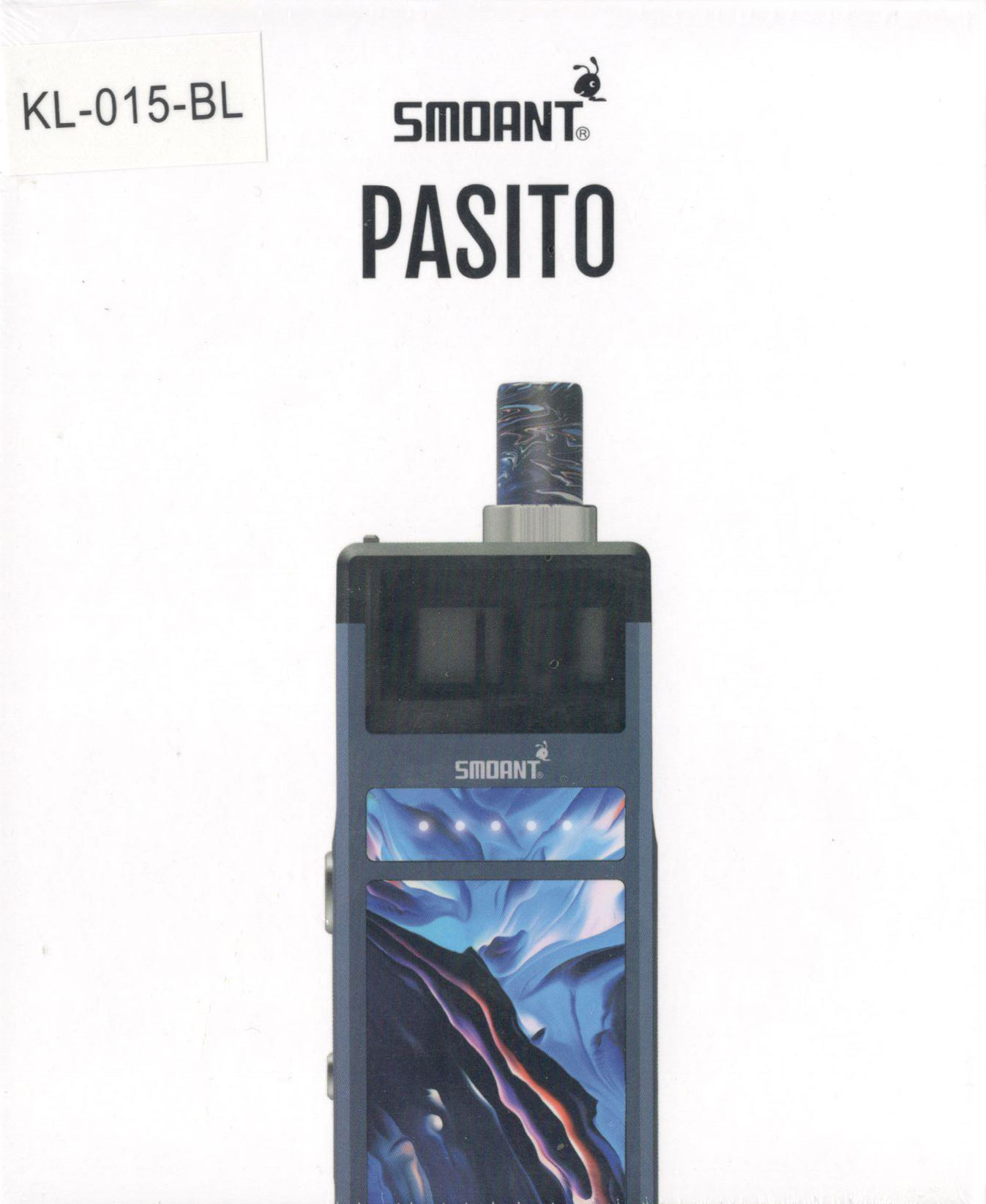 Набор Smoant Pasito 1100mAh Pod Kit KL-015-BL Синий фото