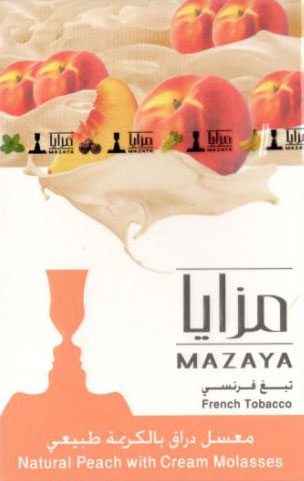 Mazaya- Натуральный Персик Со Сливочной Патокой (Natural Peach With Cream Molasses) фото