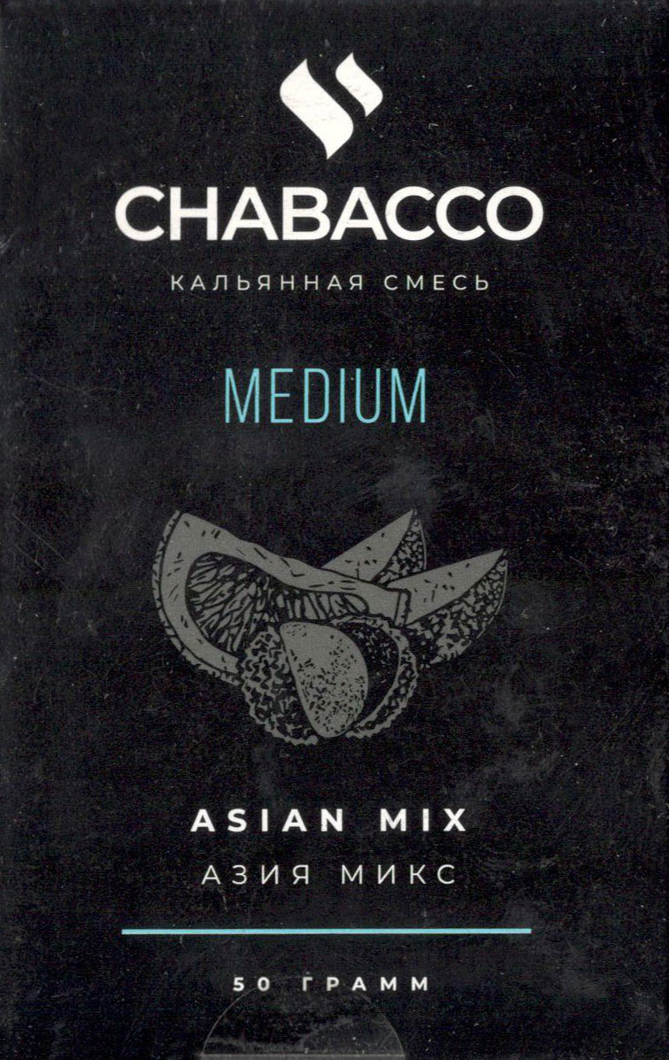 Табак Chabacco Medium- Азия Микс (Asian Mix) фото