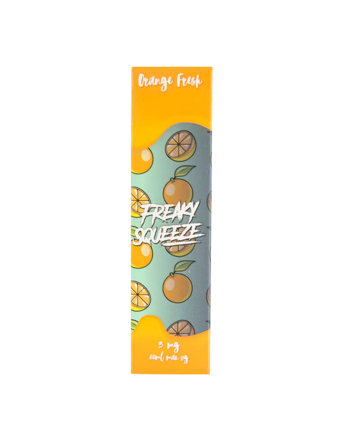 Жидкость Freaky Squeeze- Orange Fresh 60 мл 3 мг фото