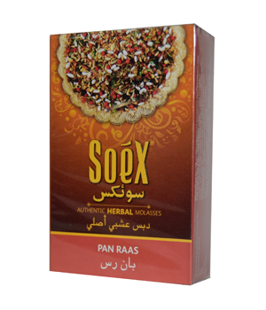 Табак Soex- Индийская Газировка (Pan Raas) фото
