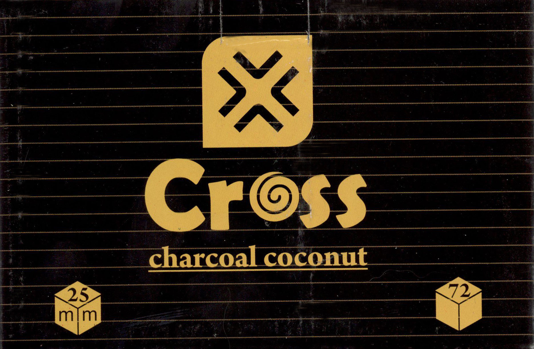 Уголь кокосовый Cross 72 фото