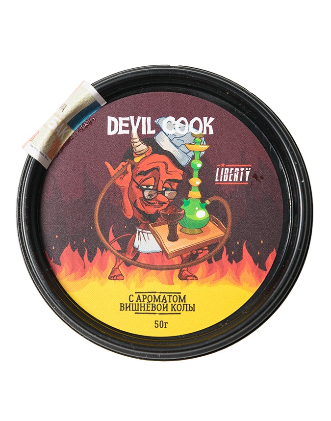 Табак Devil Cook- С Ароматом Вишневой Колы фото