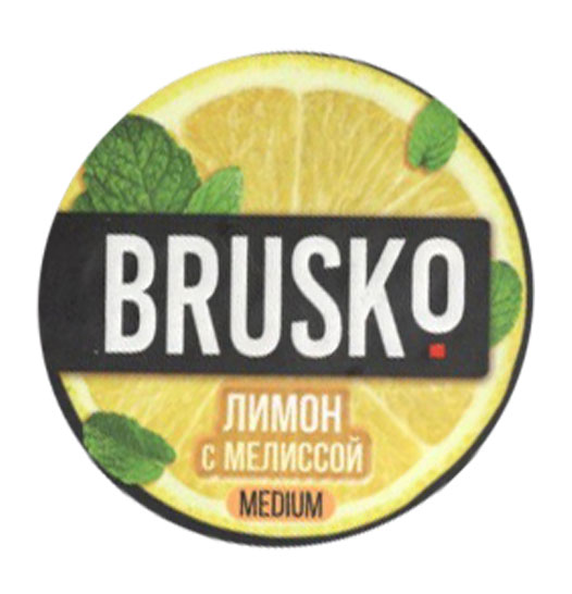 Табак Brusko- Лимон с Мелиссой фото