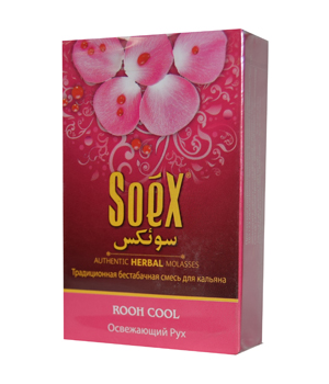 Табак Soex- Освежающий рух (Rooh Cool) фото