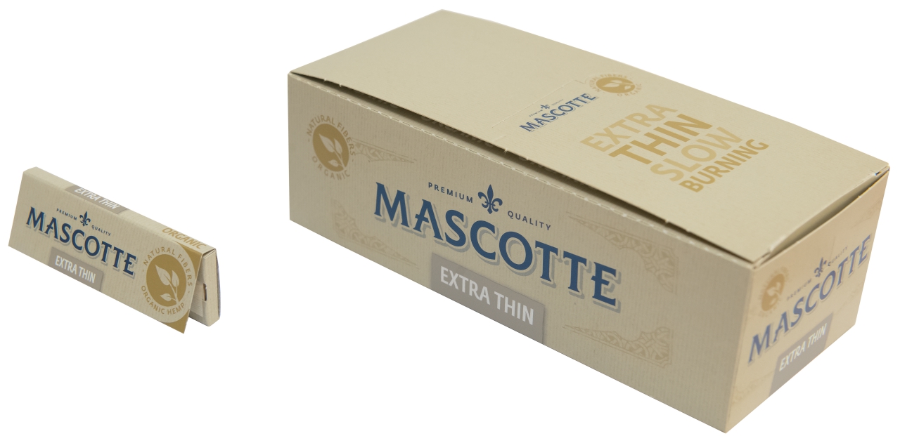 Бумага сигаретная Mascotte- Extra Thin Organic 50x50 фото