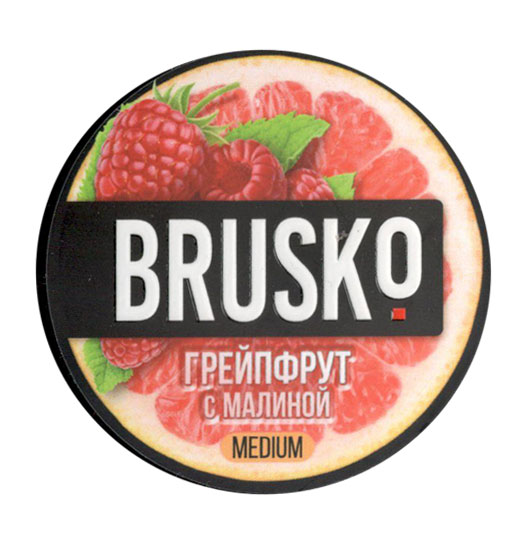 Табак Brusko- Грейпфрут с Малиной фото