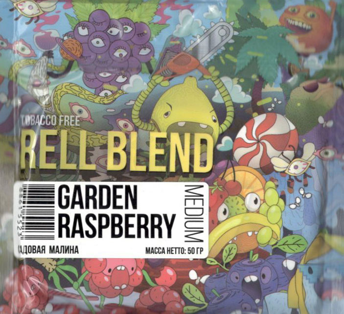 Табак Rell Blend- Садовая Малина (Garden Raspberry) фото