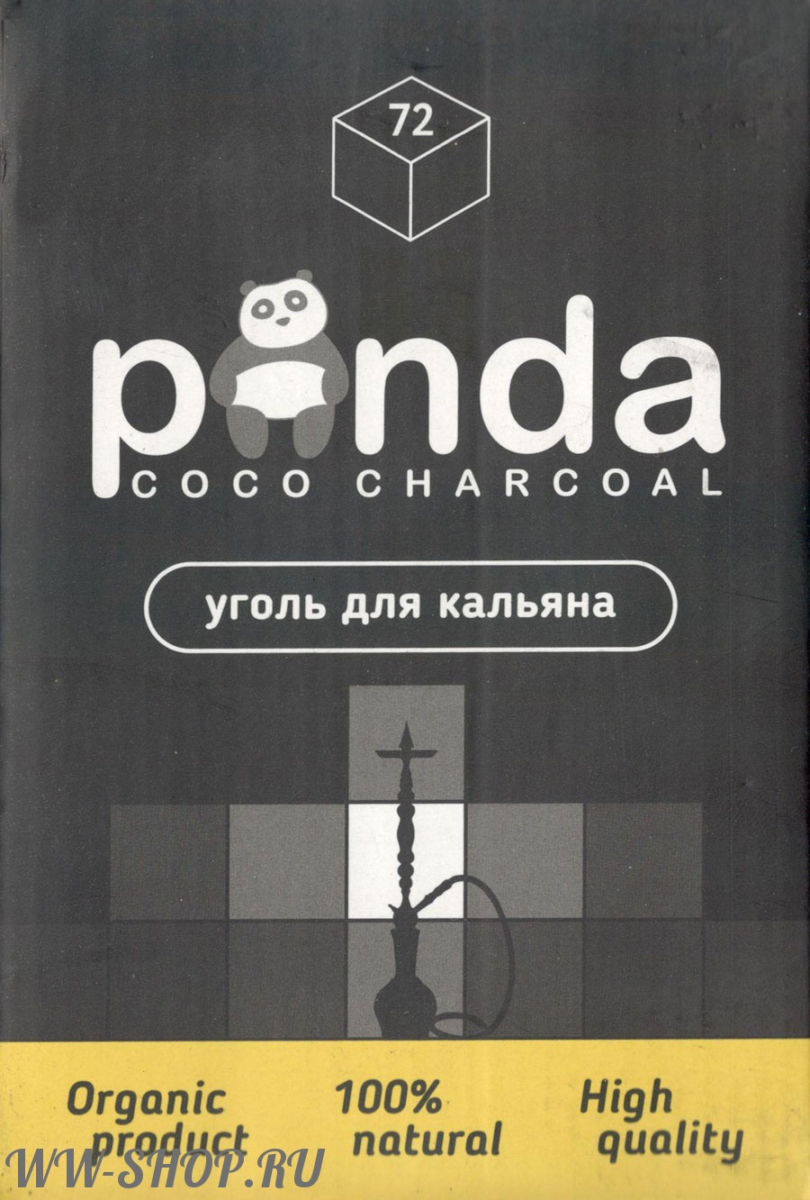 уголь кокосовый panda черная xl 72 (панда) Волгоград